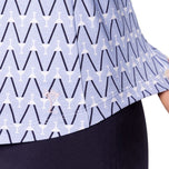 Golftini Women Cool Girl Long Sleeve Golf Polo Shirt - Nauti & Nice