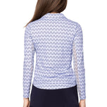 Golftini Women Cool Girl Long Sleeve Golf Polo Shirt - Nauti & Nice