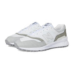 New Balance 997 Spikeless Wide (2E) Golf Shoes - Light Grey