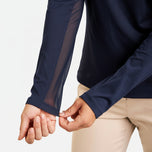 Baju Golf Leda Leda Lengan Panjang Olok-olok Wanita - Tentera Laut