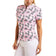 Nivo Women's Lynda Mock Neck Golf Shirt - Rose/Navy