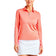 Nivo Women's Nina LIVCOOL Long Sleeve Mock Neck Golf Shirt - Melon