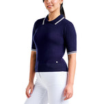 Nivo Women Vy Sweater Golf Polo Shirt - Navy