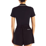 Kemeja Polo Golf Paloma Wanita Malbon - Hitam