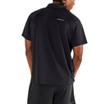 Malbon Performance Zip Baju Polo Golf Raglan - Hitam
