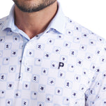 Puma X PTC Micro Golf Polo Shirt - Glow Putih