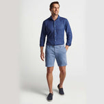Peter Millar Concorde Garment -Dyed Golf Short - Blue Casa
