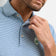 Peter Millar Owens Performance Jersey Golf Polo Shirt - Sport Navy