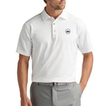 Peter Millar Performance Stretch Jersey Golf Shirt - Putih