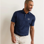 Peter Millar Solid Performance Jersey Golf Polo Shirt - Navy
