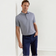 Kemeja Polo Golf Jersey Lengan Panjang Peter Millar Solid Performance - Tentera Laut