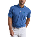 Baju Polo Golf Peter Millar Winston Performance Mesh - Sport Navy