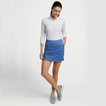 Peter Millar Wanita Alice Short Putt Petal Hem Golf Skort - Storm