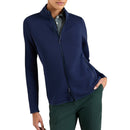 Zip Penuh Prestasi Lumi-Knit Wanita Peter Millar - Putih Lembut