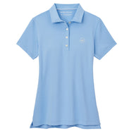 Peter Millar Women Performance Stretch Jersey Golf Shirt - Cottage Blue