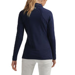 Peter Millar Women’s Women’s Raglan Sleeve Perth 1/4 Midlayer - Navy