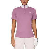 J.Lindeberg Women's Piper Golf Polo Shirt - Very Grape