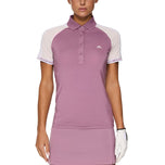 J.Lindeberg Women's Priya Golf Polo Shirt - Very Grape