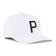 Puma Heritage P Golf Cap - White Glow/Puma Black