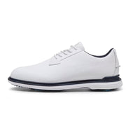 Puma Royale Pemain Golf Shoes - Puma White/Deep Navy/Team Light Blue