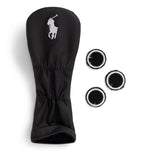 RLX Ralph Lauren Embroidered Hybrid Head Cover - Black