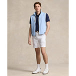 RLX Ralph Lauren Paneled Stretch Terry Golf Vest - Office Blue