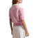 RLX Ralph Lauren Women's 2/48 Cotton Blend Maikling Manggas Knitted Golf Polo Shirt - Light Pink/white Splash