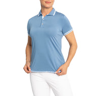 RLX RALPH LAUREN Lauren Wanita Polo Golf Polo - Hatteras Blue Multi