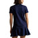 Kemeja Polo Golf Pique Tour Wanita RLX Ralph Lauren - Tentera Laut Ditapis/Lilac Cantik/Putih Seramik