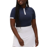 Rohnisch Women Abby Golf Polo Shirt - Navy/White