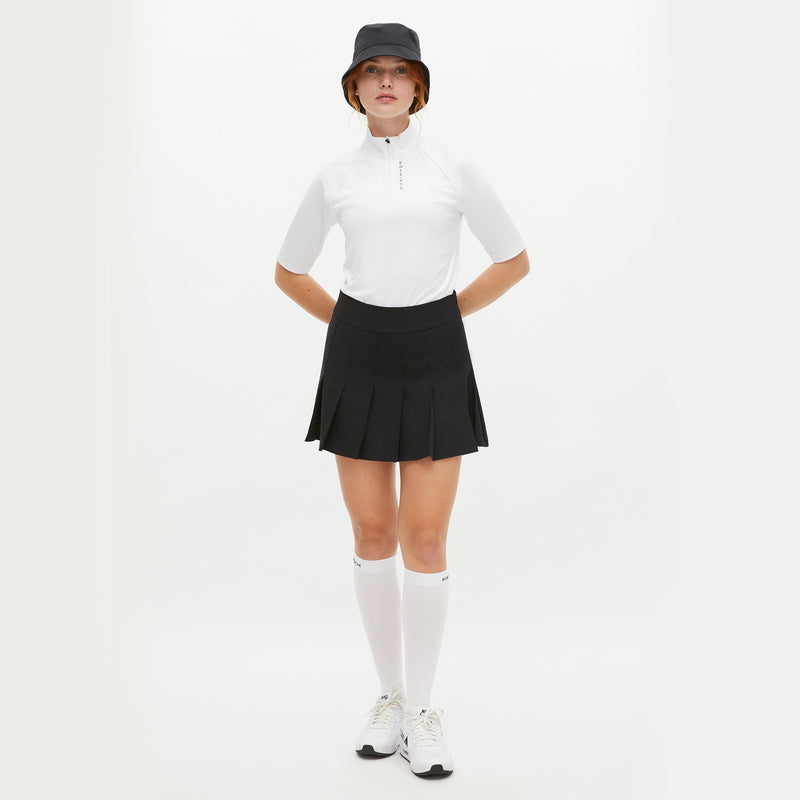 Rohnisch Women's Lily Pleat Golf Skort - Black
