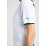 Rohnisch Women's Swing Knitted Golf Polo Shirt - Putih