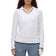 Rohnisch Women's Swing Knitted Long Sleeve Golf Polo Shirt - Puti/Navy