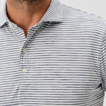 Johnnie-O Performance Featherweight Polo - Seymour Stripe - Tentera Laut