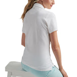 Baju Polo Golf Albatross Wanita Peter Millar - Putih