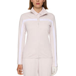 J.Lindeberg Wanita Bermusim Golf Mid Layer - Grey Lilac