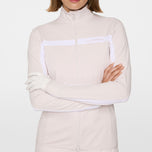 J.Lindeberg Wanita Bermusim Golf Mid Layer - Grey Lilac