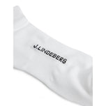J.Lindeberg Maikling Golf Sock - Puti