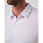 Travis Mathew Special Trip Golf Polo Shirt - White