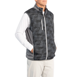 Sunderland Anton Papan Pantang Panel Prestasi Golf Gilet - Black Camo
