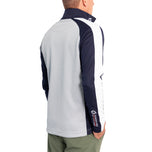 Sunderland Aspen Quarter Zip Raglan Paneled Air Midlayer Golf - Perak