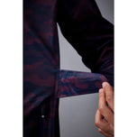 Sunderland Whisperdry Pro -Lite Lightweight Waterproof Golf Jacket - Mulberry Camo/ Navy