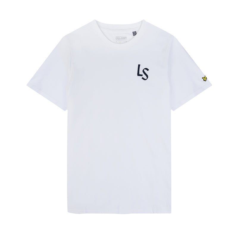 Lyle & Scott LS Logo Golf Shirt - Pure White