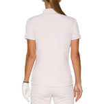 J.Lindeberg妇女旅游技术高尔夫球球衫 - 灰色丁香