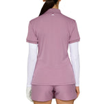 J.Lindeberg Women’s Tour Tech Golf Polo Shirt - Very Grape
