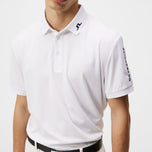 J.Lindeberg Tour Tech Biasa Polo Golf Fit - Putih