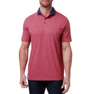 Travis Mathew Faedah Biasa Polo Golf - Rose Wine