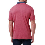 Travis Mathew Faedah Biasa Polo Golf - Rose Wine