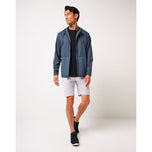 Travis Mathew Deepspace Jaket Zip Penuh - Mood Indigo/Vintage Indigo