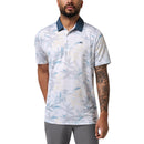 Travis Mathew Featherweight Drift Golf Polo Shirt - Puti
